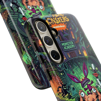 Colorful Cartoon Monster Academy Design (Tough Cases)