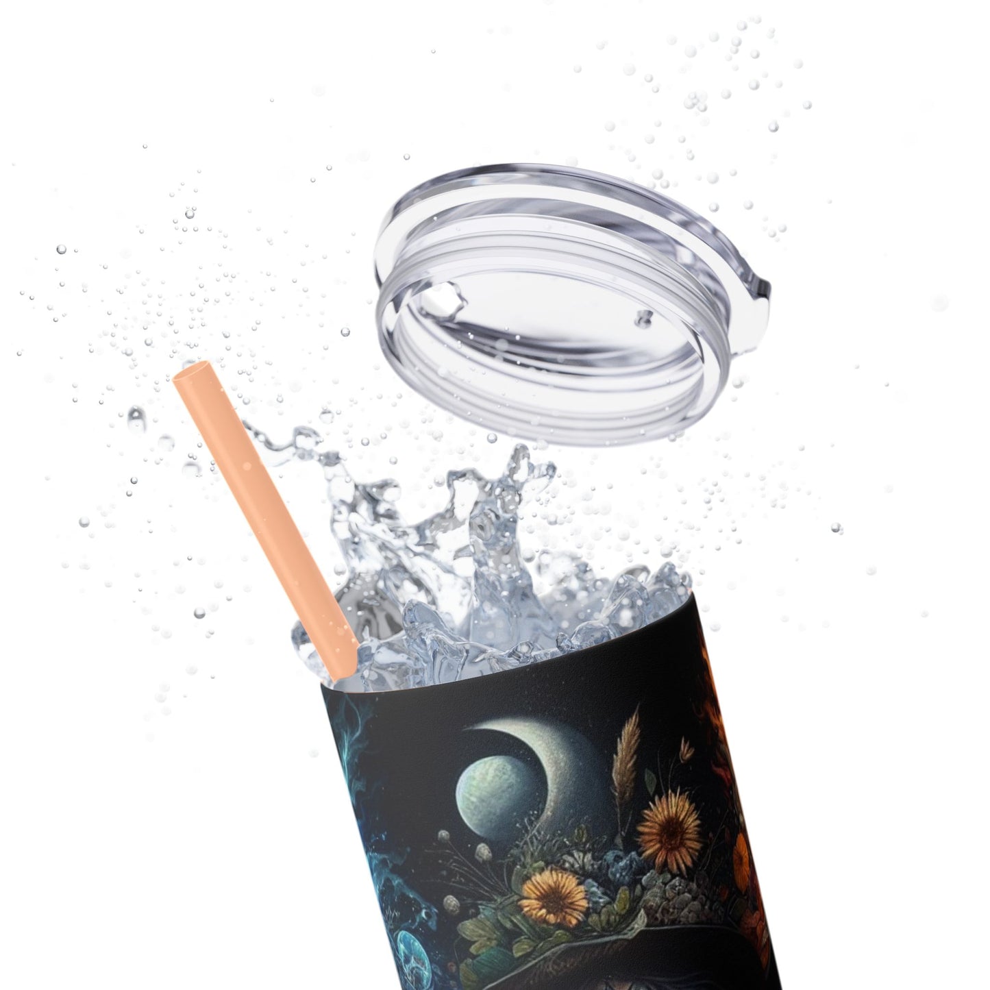 Witch Sisters Skinny Tumbler