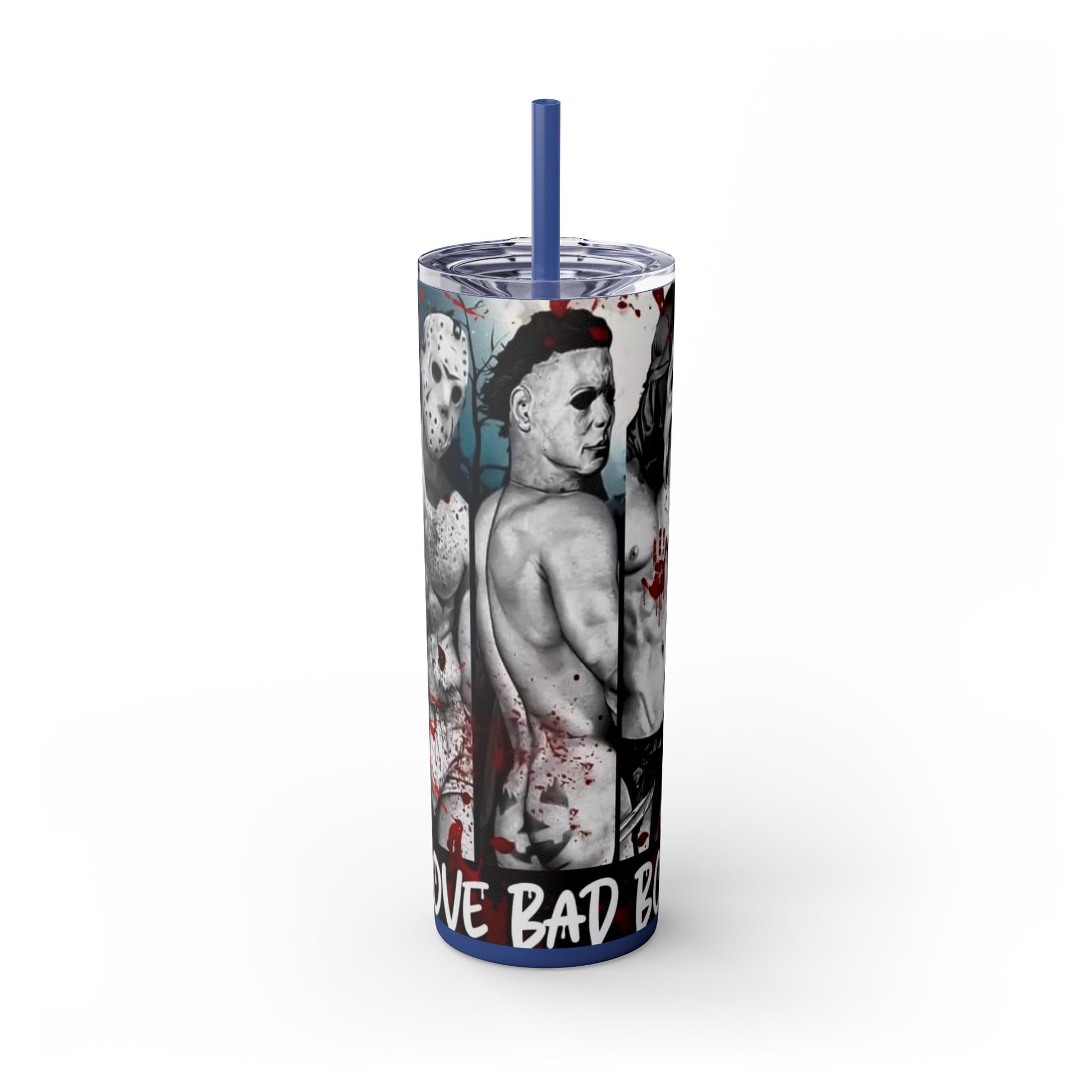 I Love Bad Boys Skinny Tumbler - House of O & A