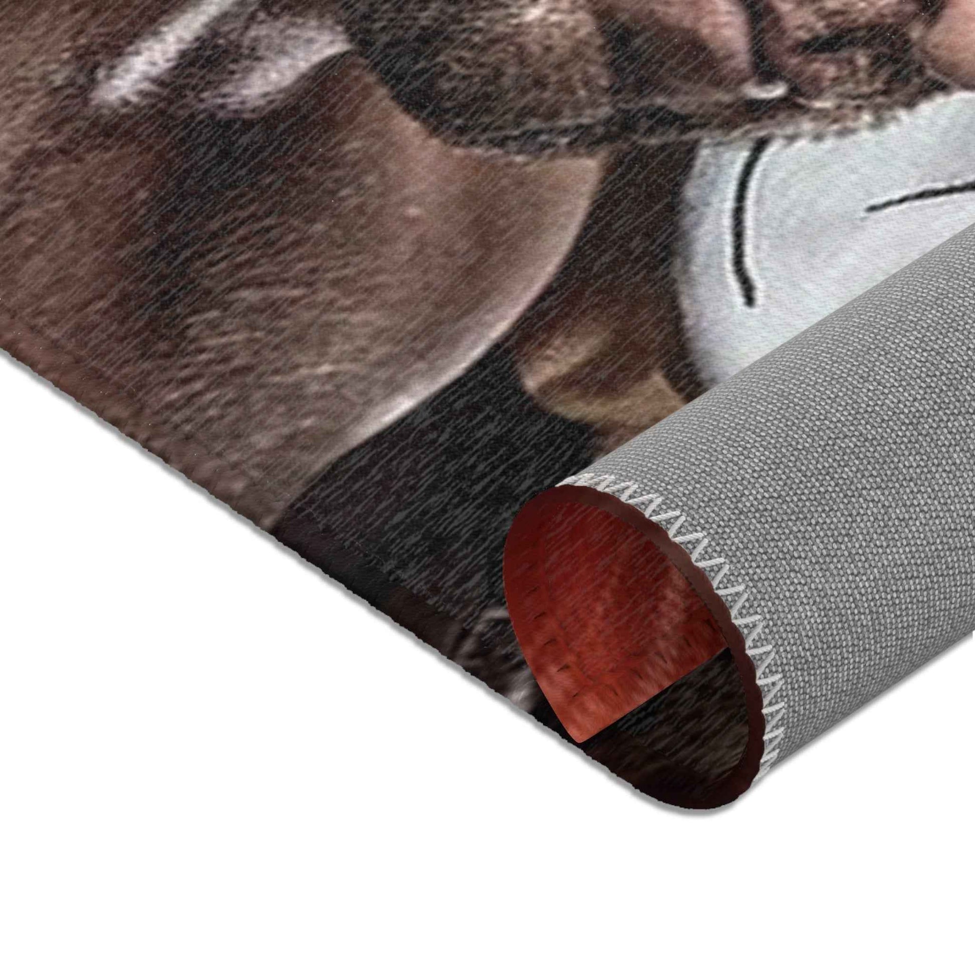 WWE Red Area Rug