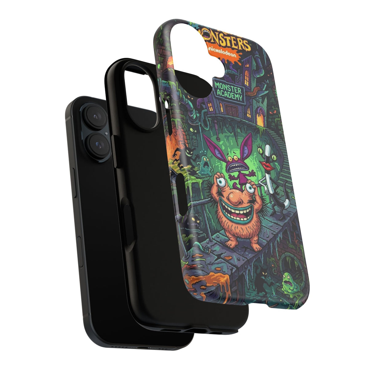 Colorful Cartoon Monster Academy Design (Tough Cases)