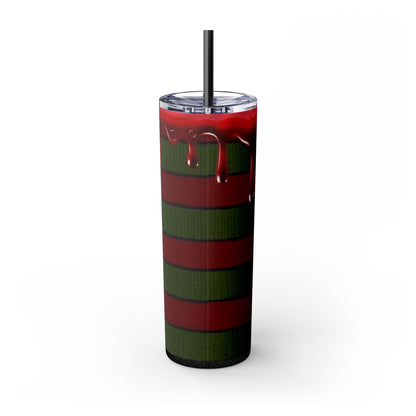 🔥 Freddy Krueger Skinny Tumbler – A Nightmare You’ll Love 🔥