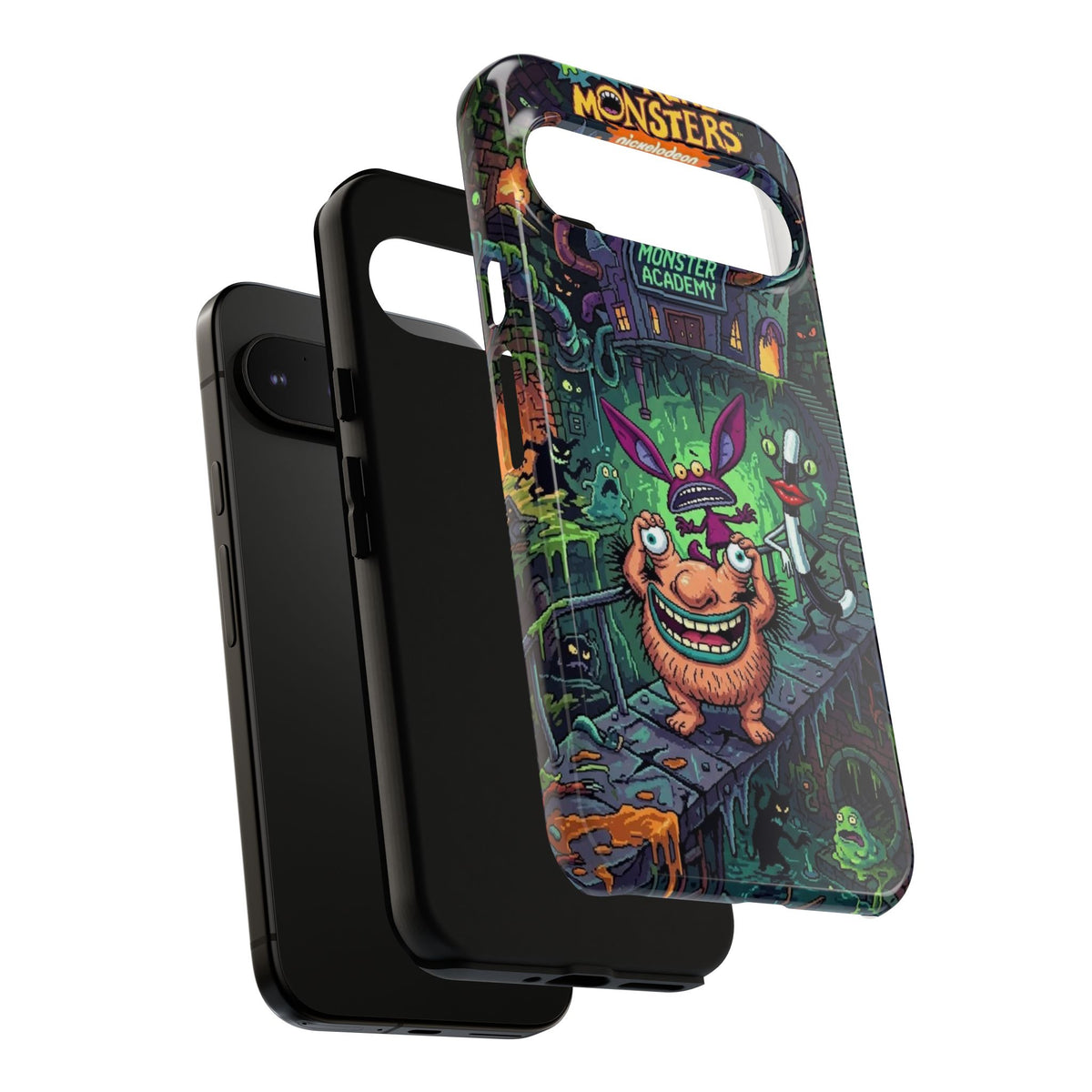 Colorful Cartoon Monster Academy Design (Tough Cases)