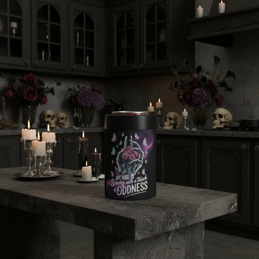 Butterfly Skull Can Holder – Insulated Beer Cooler
