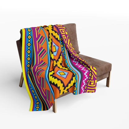 Aztec Pattern - Arctic Blanket - House of O & A