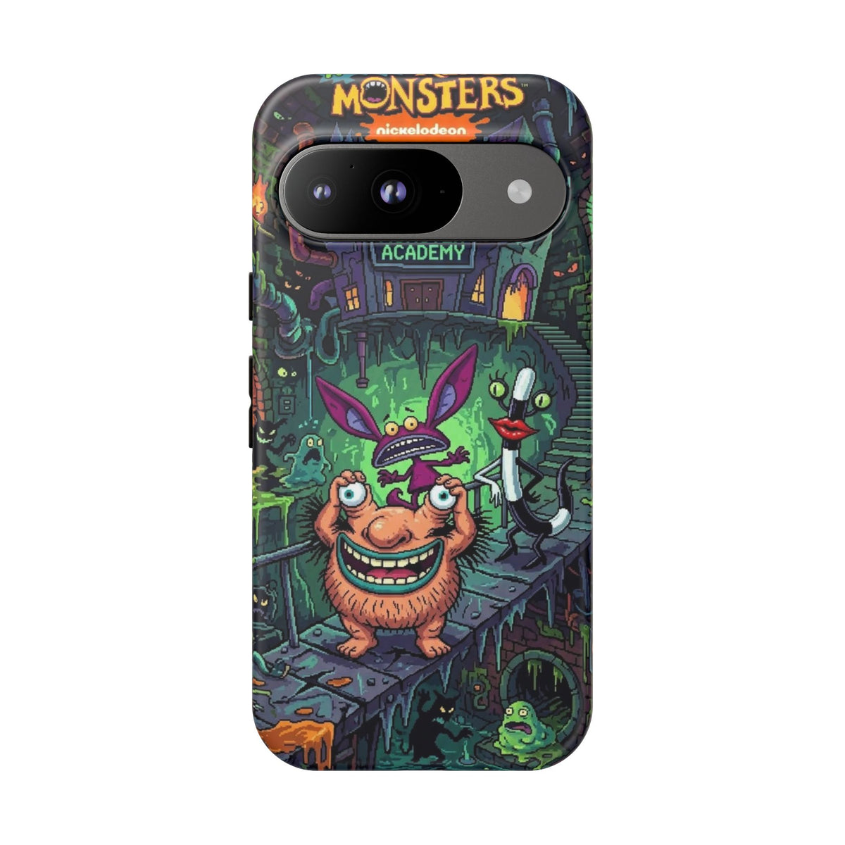 Colorful Cartoon Monster Academy Design (Tough Cases)