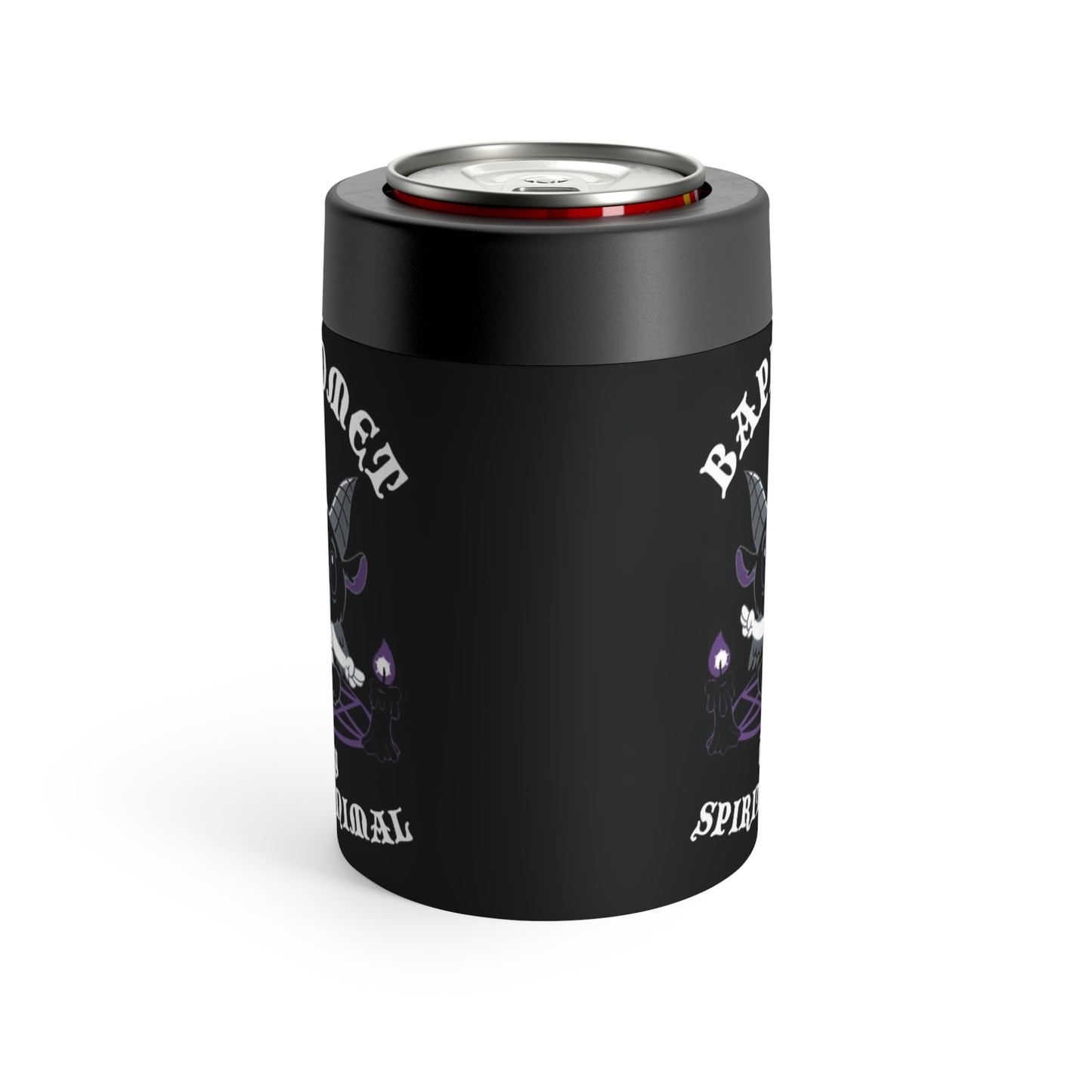 Spiritual Skull Can Cooler — Gothic Beverage Can Holder