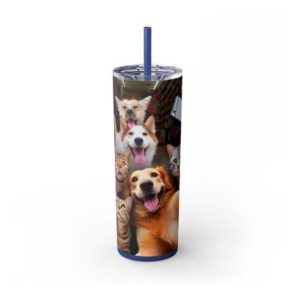Fur Ever Friends Skinny Tumbler