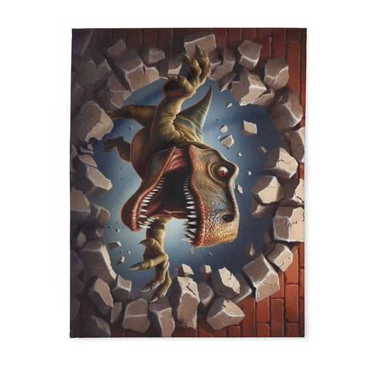 T-Rex Wall Break Arctic Blanket - House of O & A