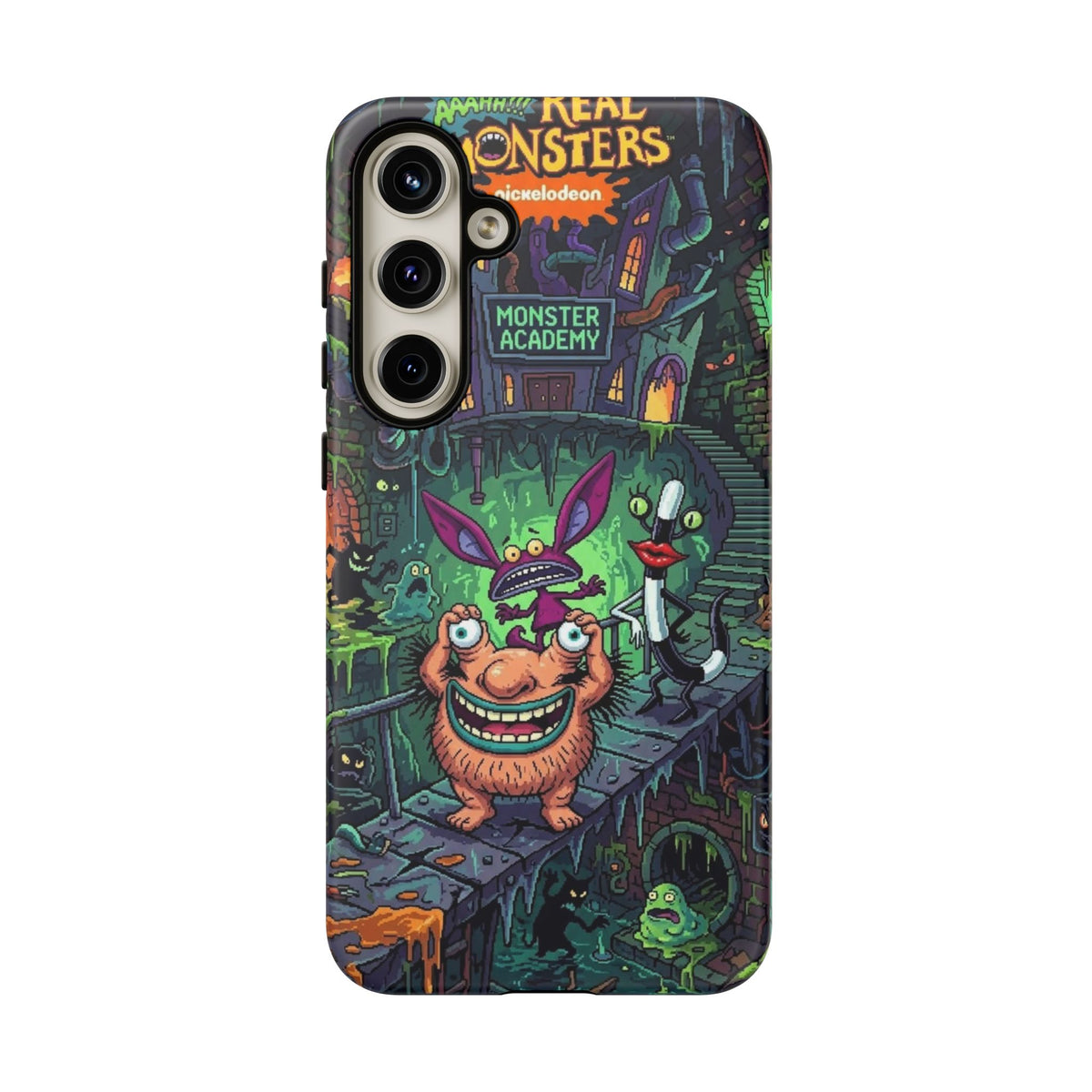 Colorful Cartoon Monster Academy Design (Tough Cases)