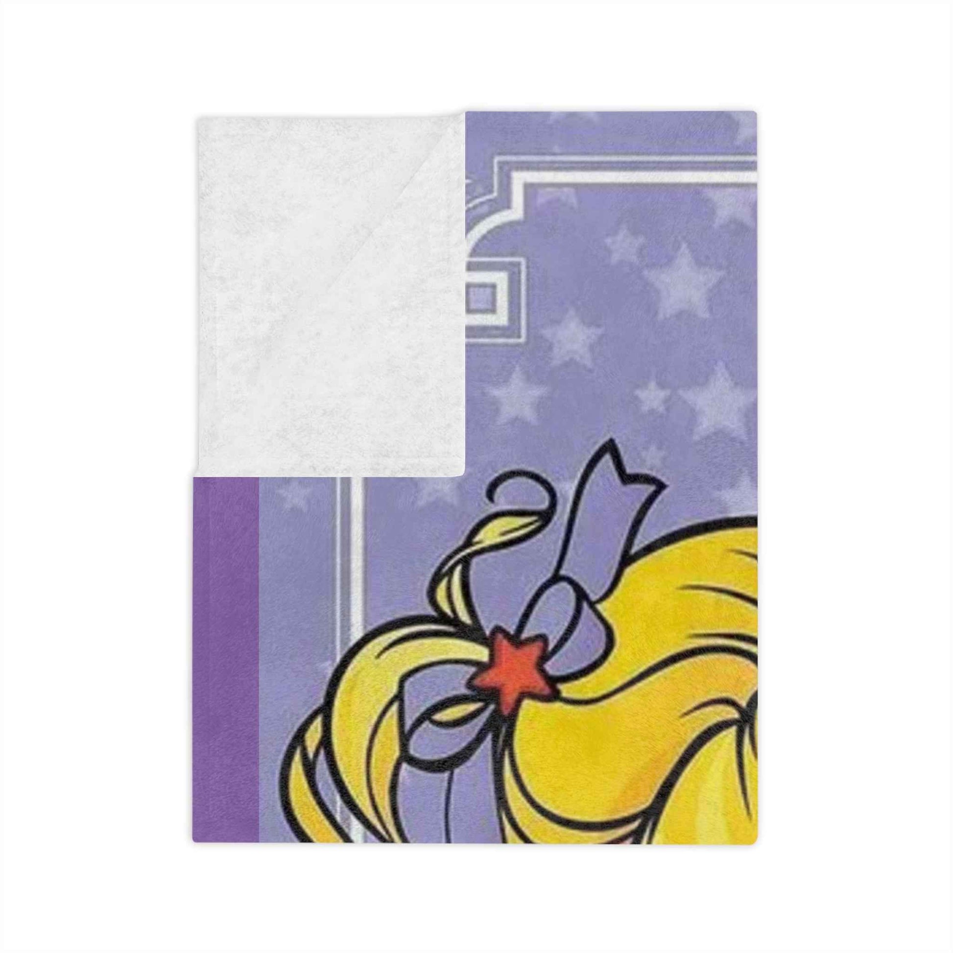 Rainbow Bright - Velveteen Minky Blanket