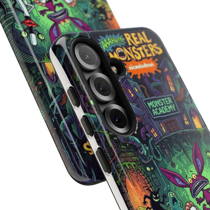 Samsung - Colorful Cartoon Monster Academy Design (Tough Cases)