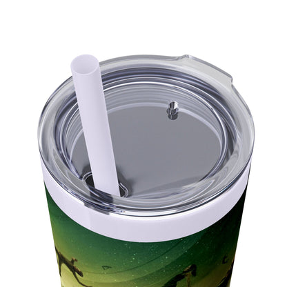 "The 100" Stainless Steel Tumbler - Green