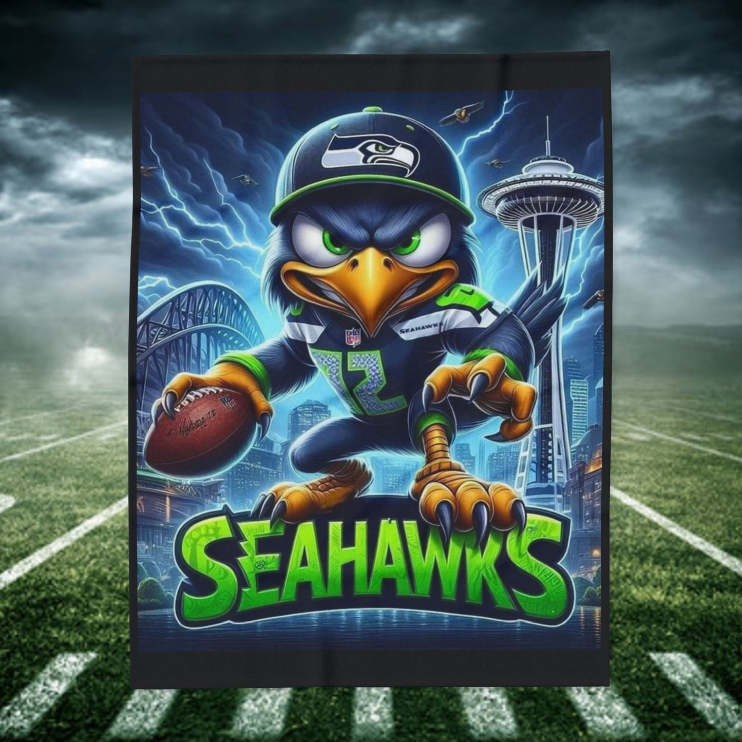 NFL Seahawks Arctic Blanket - House of O & A