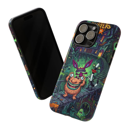 Colorful Cartoon Monster Academy Design (Tough Cases)