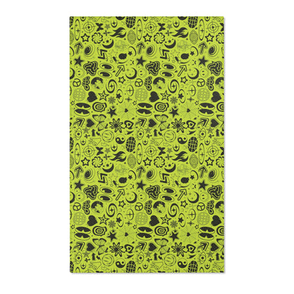 Cool y2k Rave - Area Rug - House of O & A