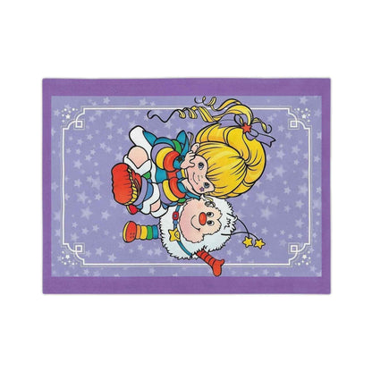 Rainbow Bright - Velveteen Minky Blanket