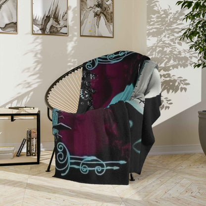 Jack Skeleton Halloween Velveteen Blanket