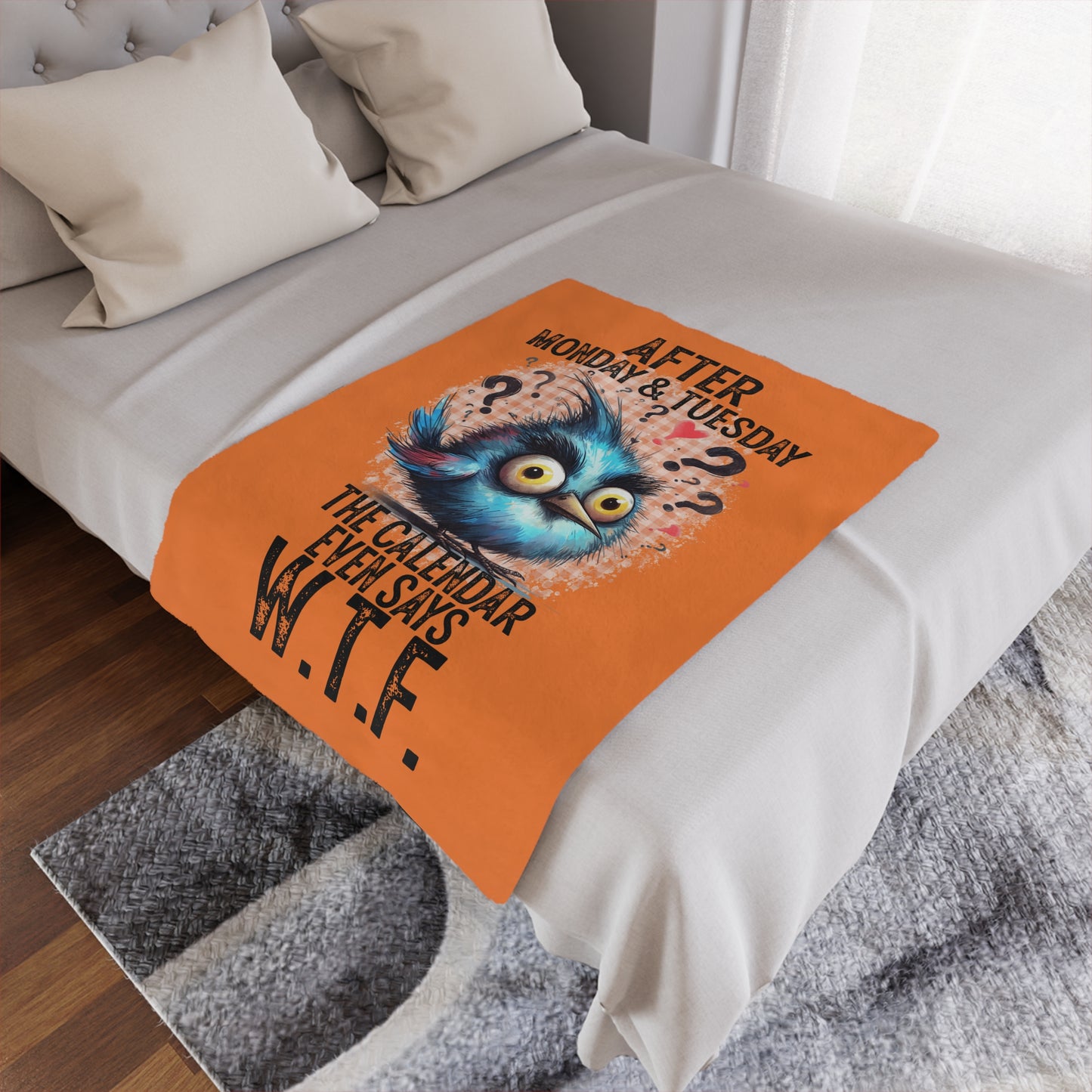 Blanket - After Monday & Tuesday Cozy Minky Blanket - House of O & A