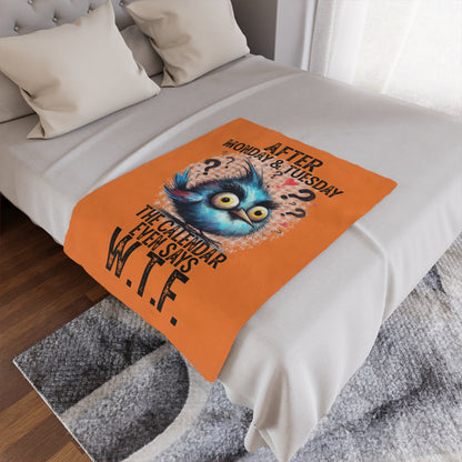 Blanket - After Monday & Tuesday Cozy Minky Blanket - House of O & A