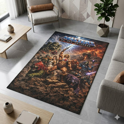 Masters of the Universe 80s Cartoon Area Rug