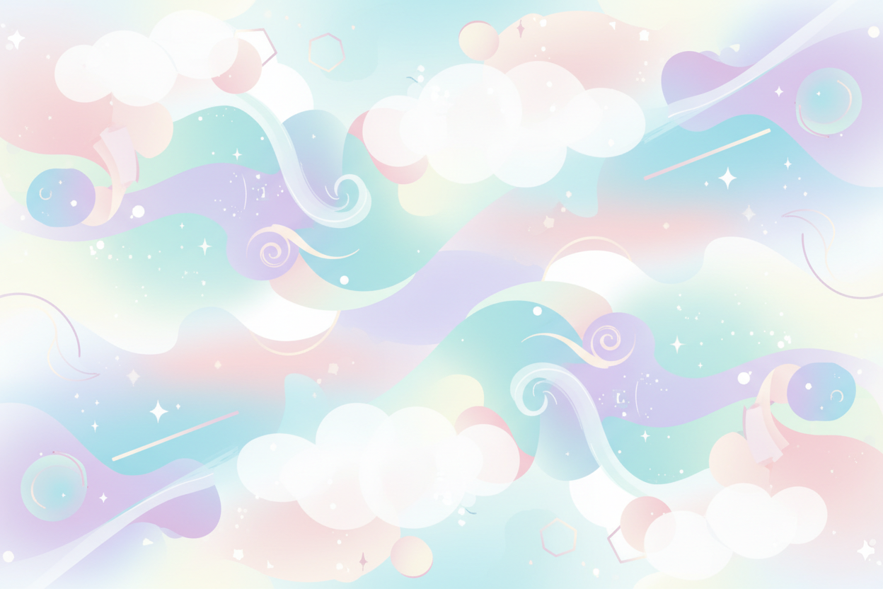 whimsical background for online store